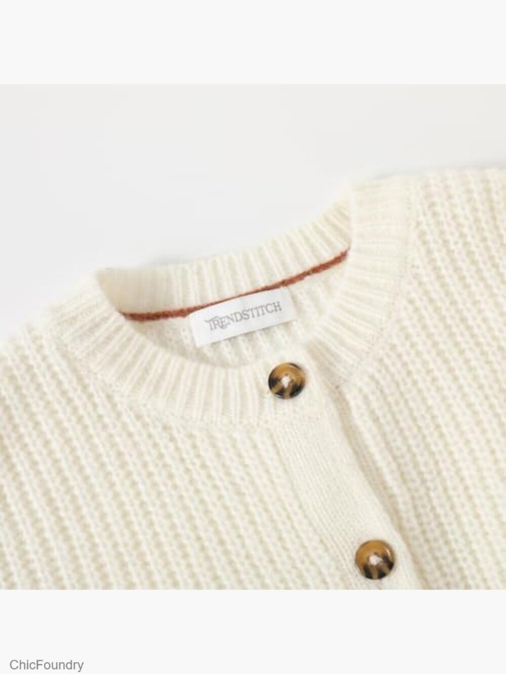 Girls Knit Cardigan Button Front Relaxed Fit Sweater Uniform Outwear - Picture 3 of 7